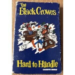 The Black Crowes - Hard To Handle Cassette Single 1990 Def American VTG